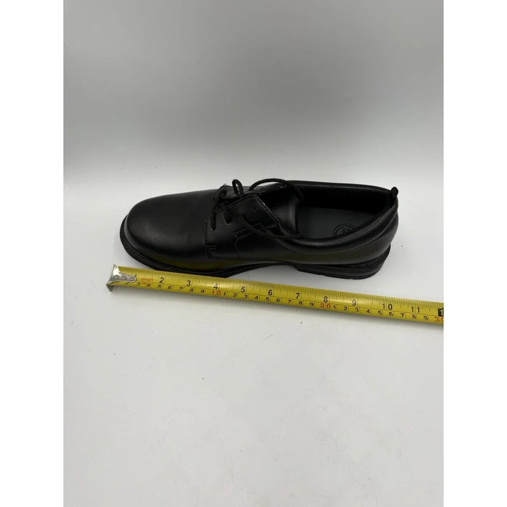 Wonder Nation Black Faux Leather Lace-Up Derby Dress Men's/Men's Youth Shoe US 5